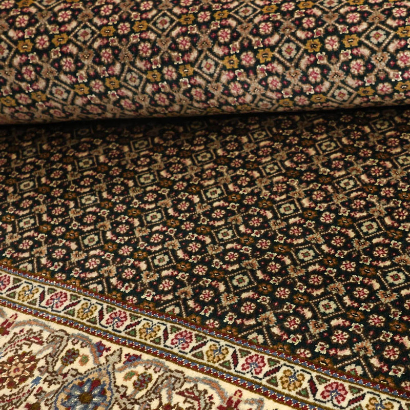 Perzisch tapijt - Tabriz - Royal - 144 x 106 cm - olijfgroen