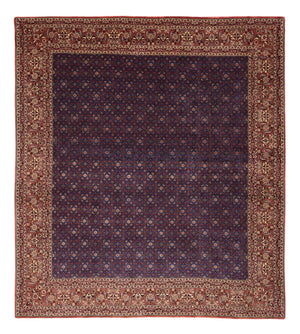 Perzisch tapijt - Bijar - Koninklijke - 286 x 255 cm - donkerblauw