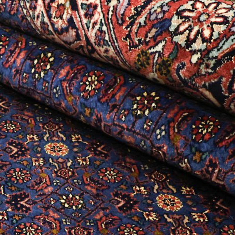 Perzisch tapijt - Bijar - Koninklijke - 286 x 255 cm - donkerblauw