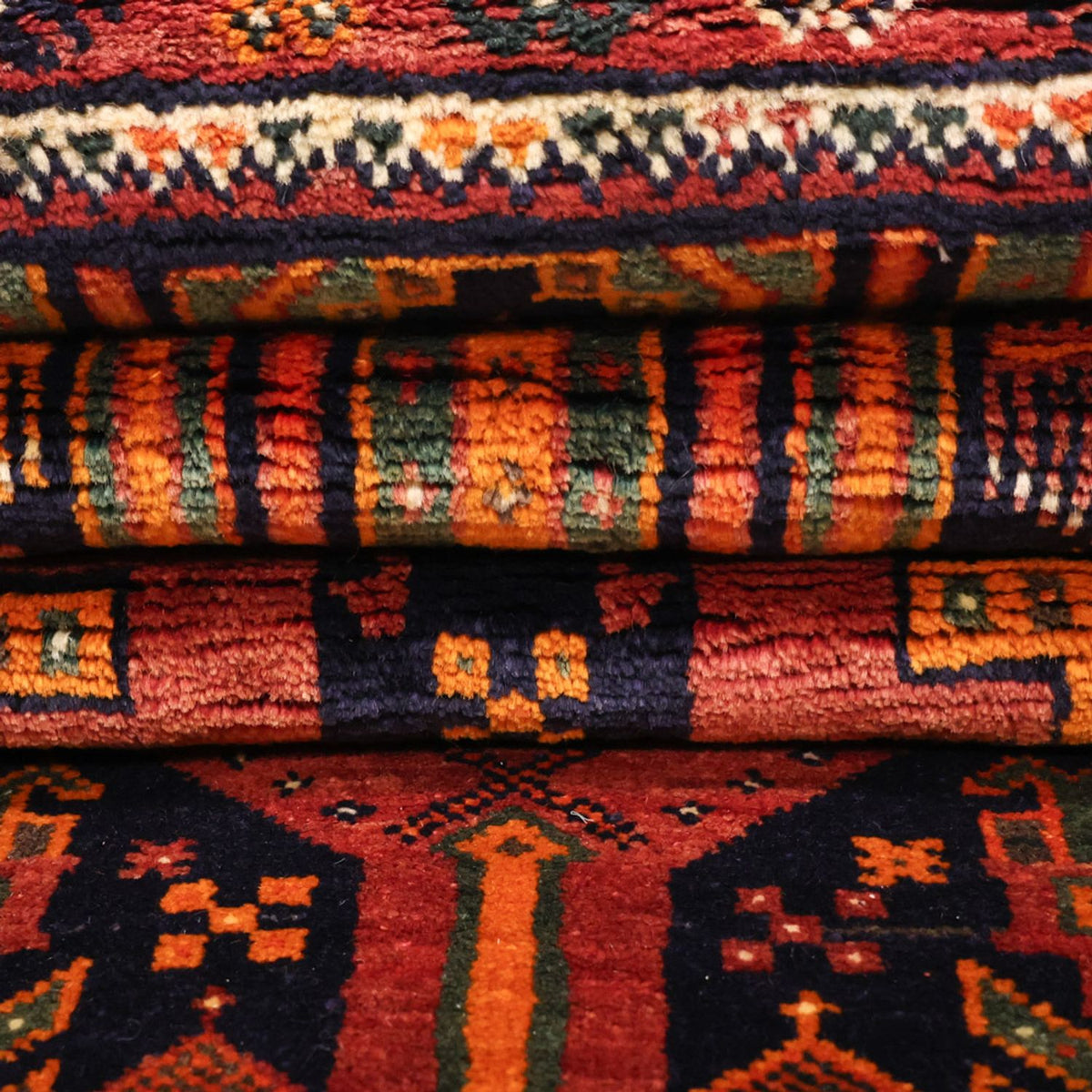 Loper Baluch tapijt - 237 x 113 cm - terracotta