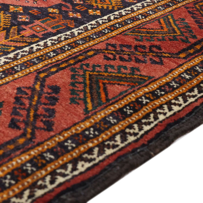 Loper Baluch tapijt - 249 x 113 cm - donkerblauw