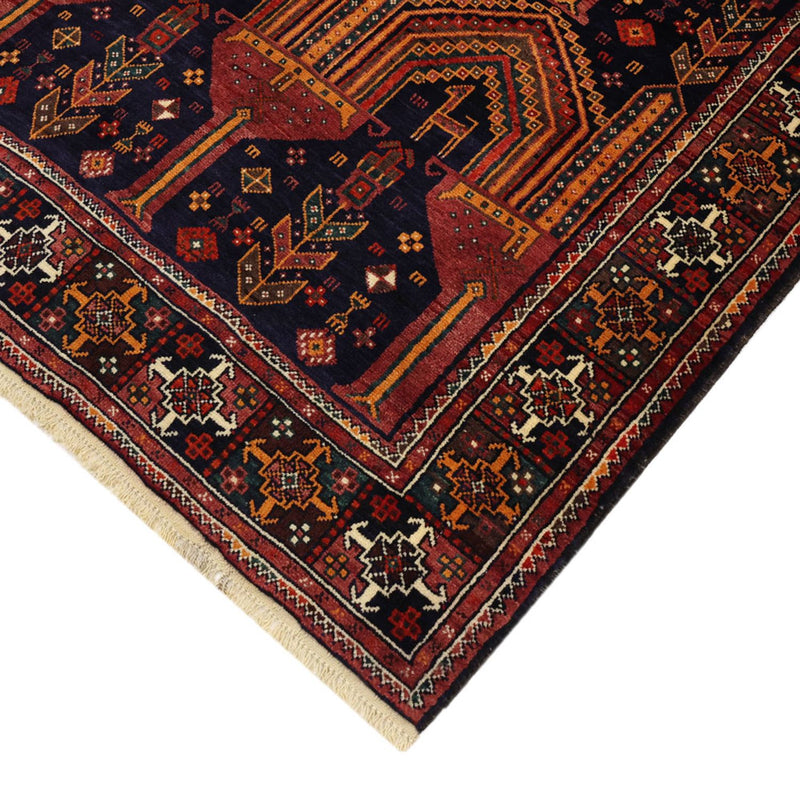 Loper Baluch tapijt - 251 x 128 cm - donkerrood
