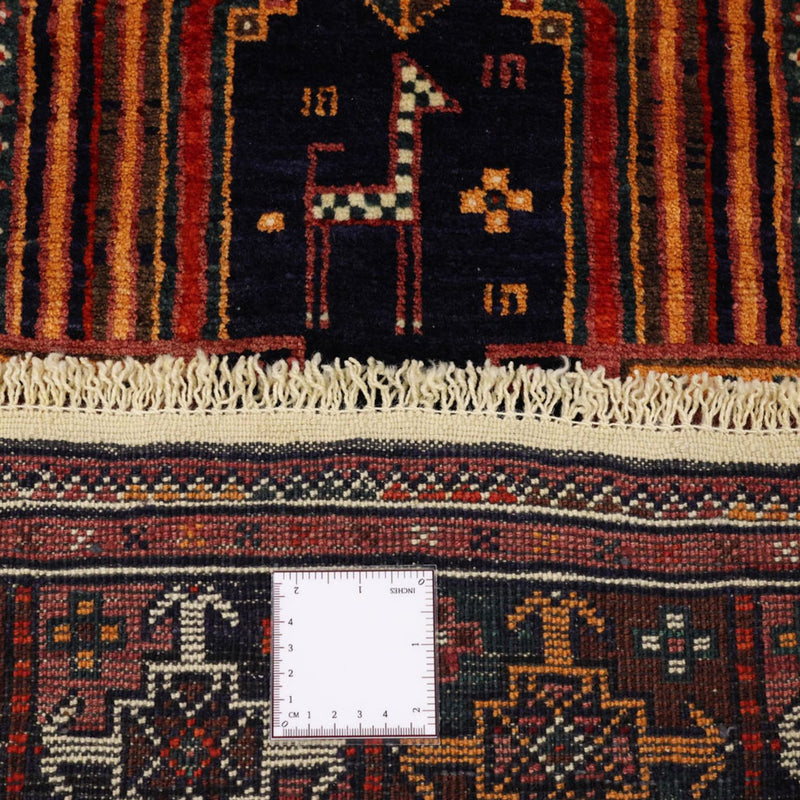 Loper Baluch tapijt - 251 x 128 cm - donkerrood