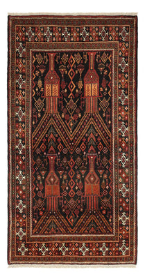 Baluch tapijt - 219 x 119 cm - donkerrood