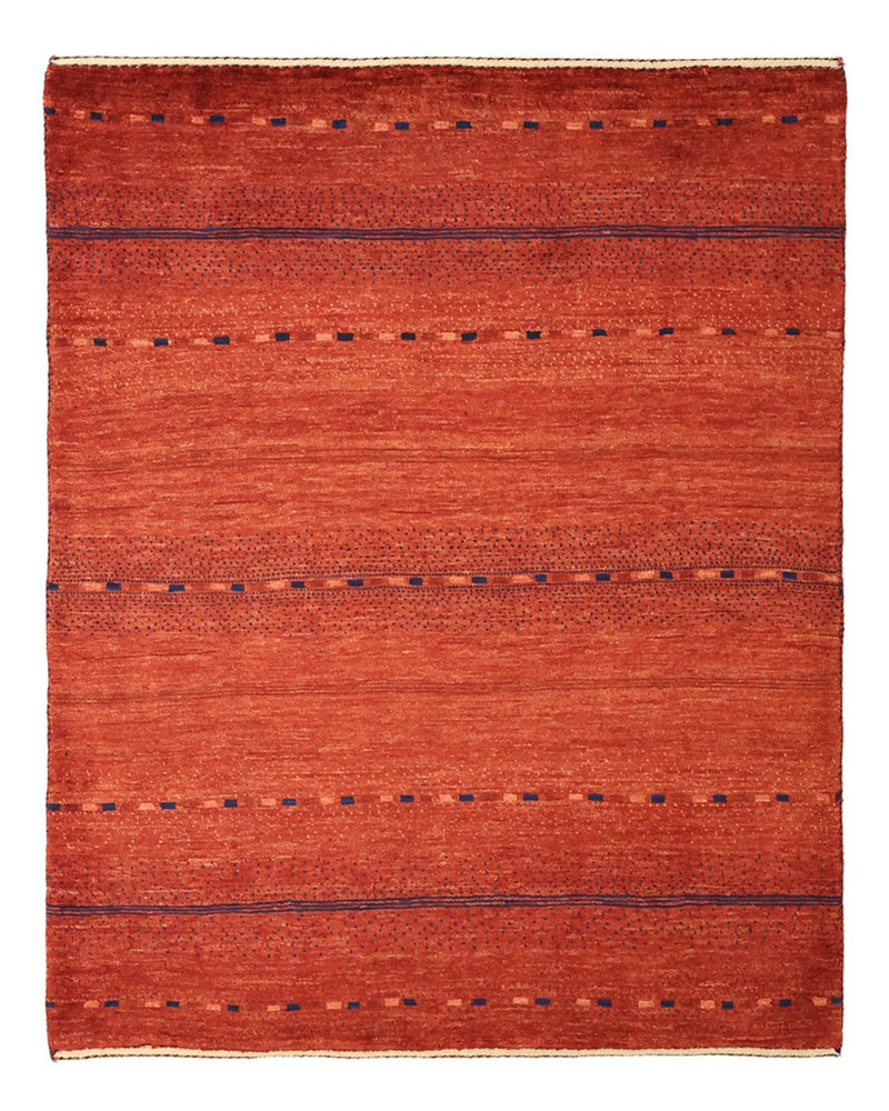 Gabbeh Tapijt - Kashkuli Perzisch - 119 x 96 cm - donkerrood
