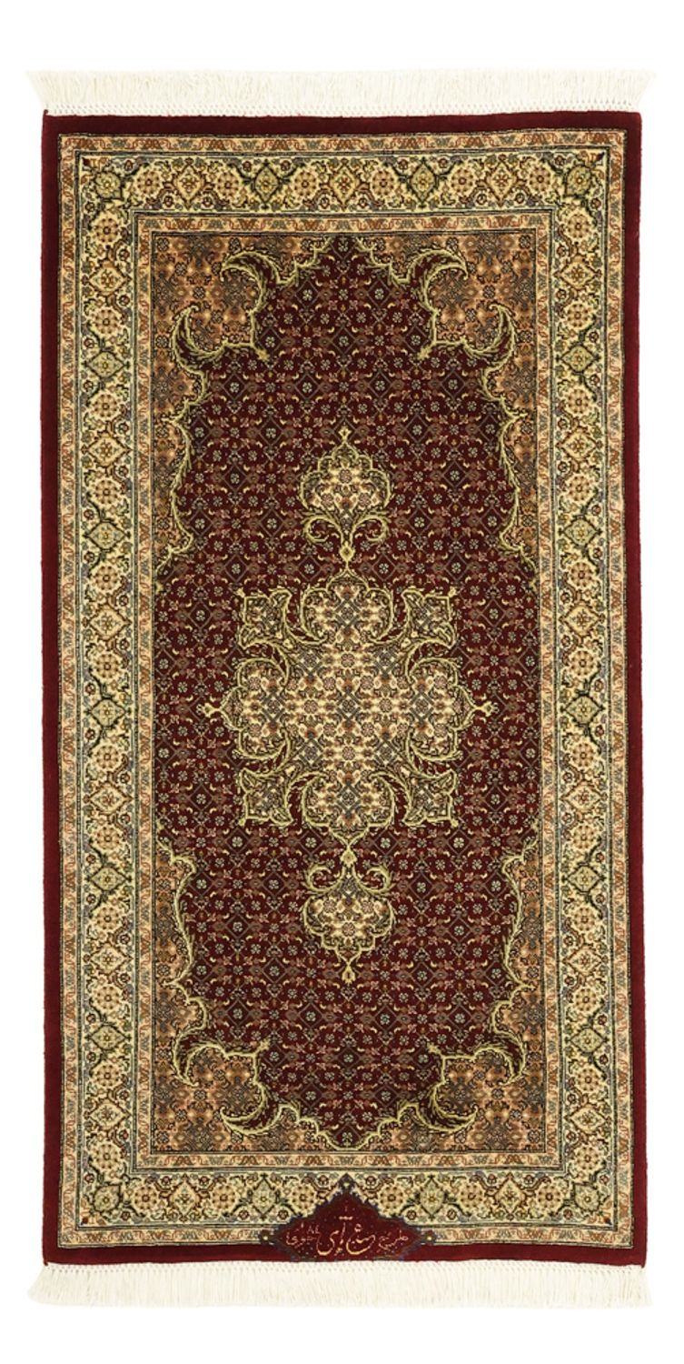 Perzisch tapijt - Tabriz - Royal - Koninklijke - 112 x 59 cm - donker beige