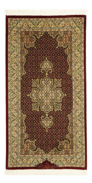 Perzisch tapijt - Tabriz - Royal - Koninklijke - 112 x 59 cm - donker beige