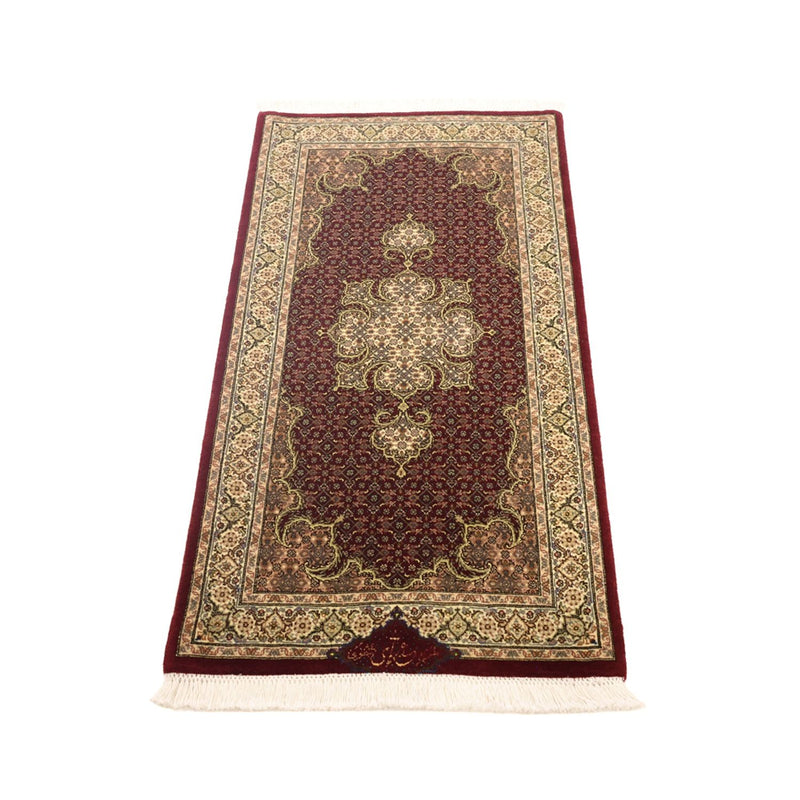 Perzisch tapijt - Tabriz - Royal - Koninklijke - 111 x 57 cm - donker beige