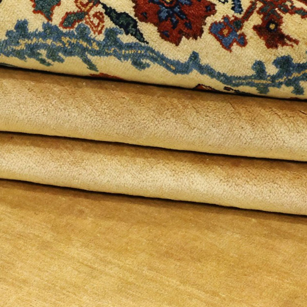 Gabbeh Tapijt - Loribaft Perzisch - 294 x 199 cm - beige