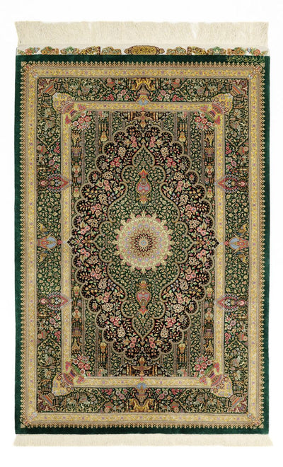 Qom Tapijt 99x156cm - Perzisch tapijt