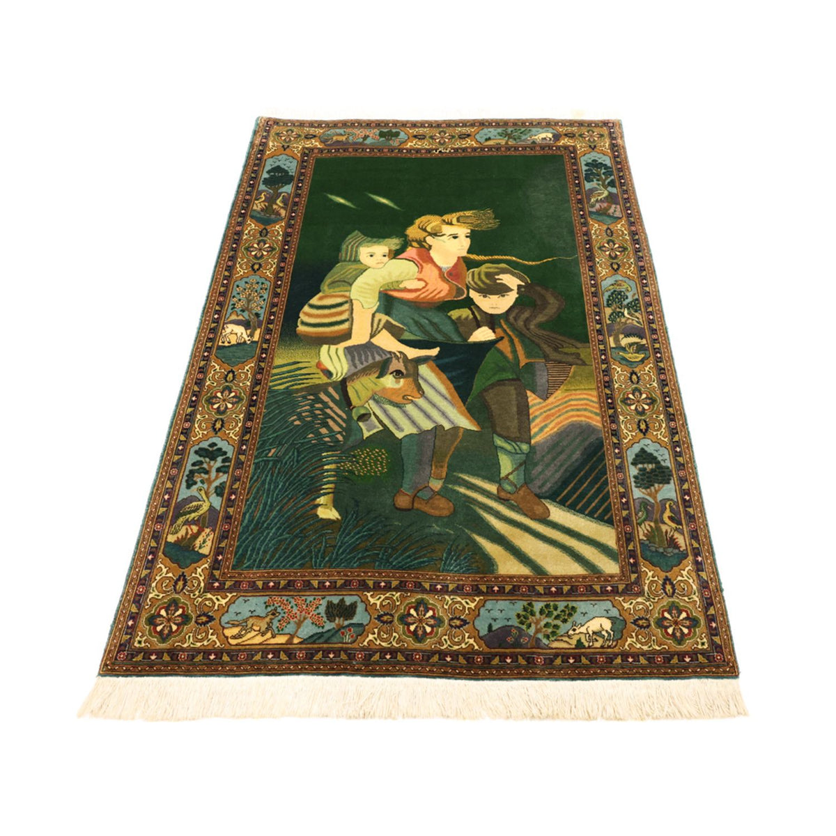 Perzisch tapijt - Tabriz - Royal - 153 x 103 cm - veelkleurig