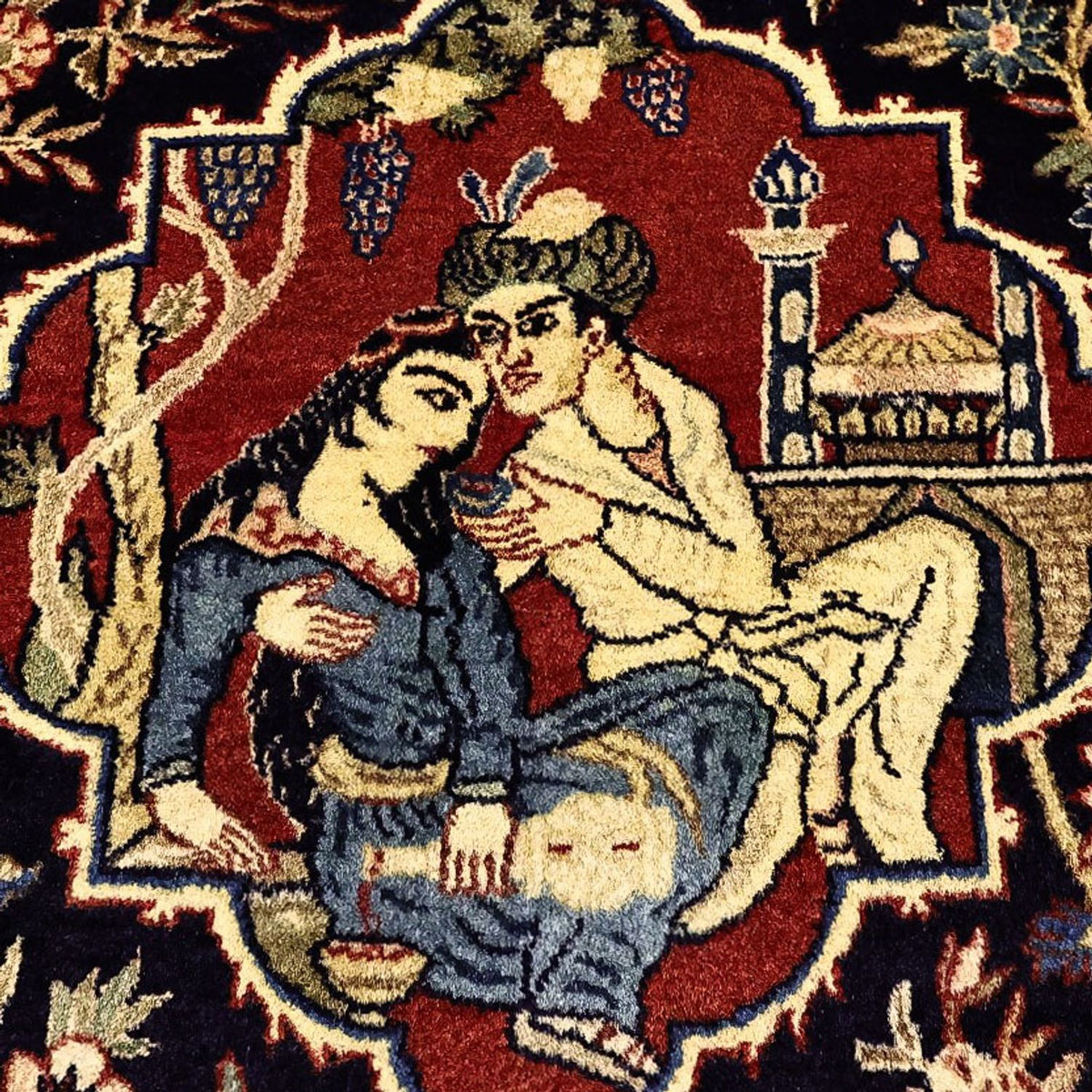 Perzisch tapijt - Tabriz - 197 x 136 cm - veelkleurig