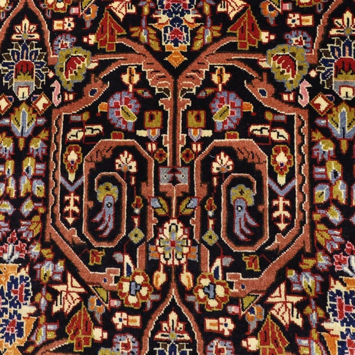 Perzisch tapijt - Klassiek - 147 x 103 cm - donkerrood