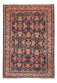 Perzisch tapijt - Bijar - Koninklijke - 161 x 113 cm - donkerblauw