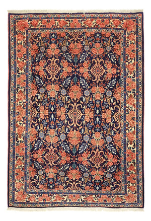 Perzisch tapijt - Bijar - Koninklijke - 161 x 113 cm - donkerblauw