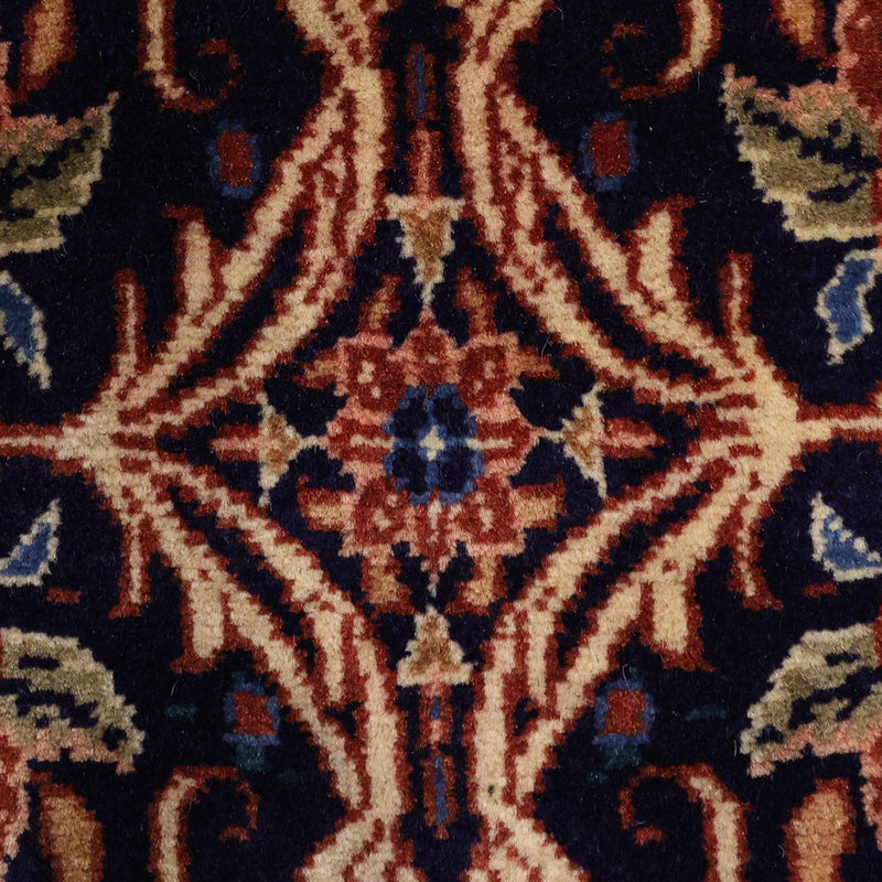 Perzisch tapijt - Bijar - Koninklijke - 161 x 113 cm - donkerblauw