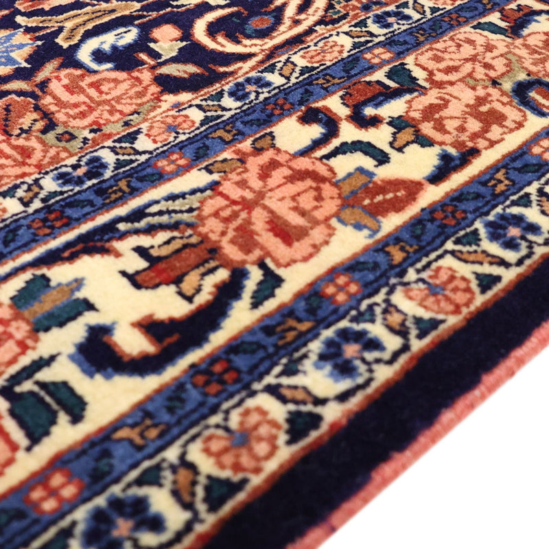 Perzisch tapijt - Bijar - Koninklijke - 161 x 113 cm - donkerblauw