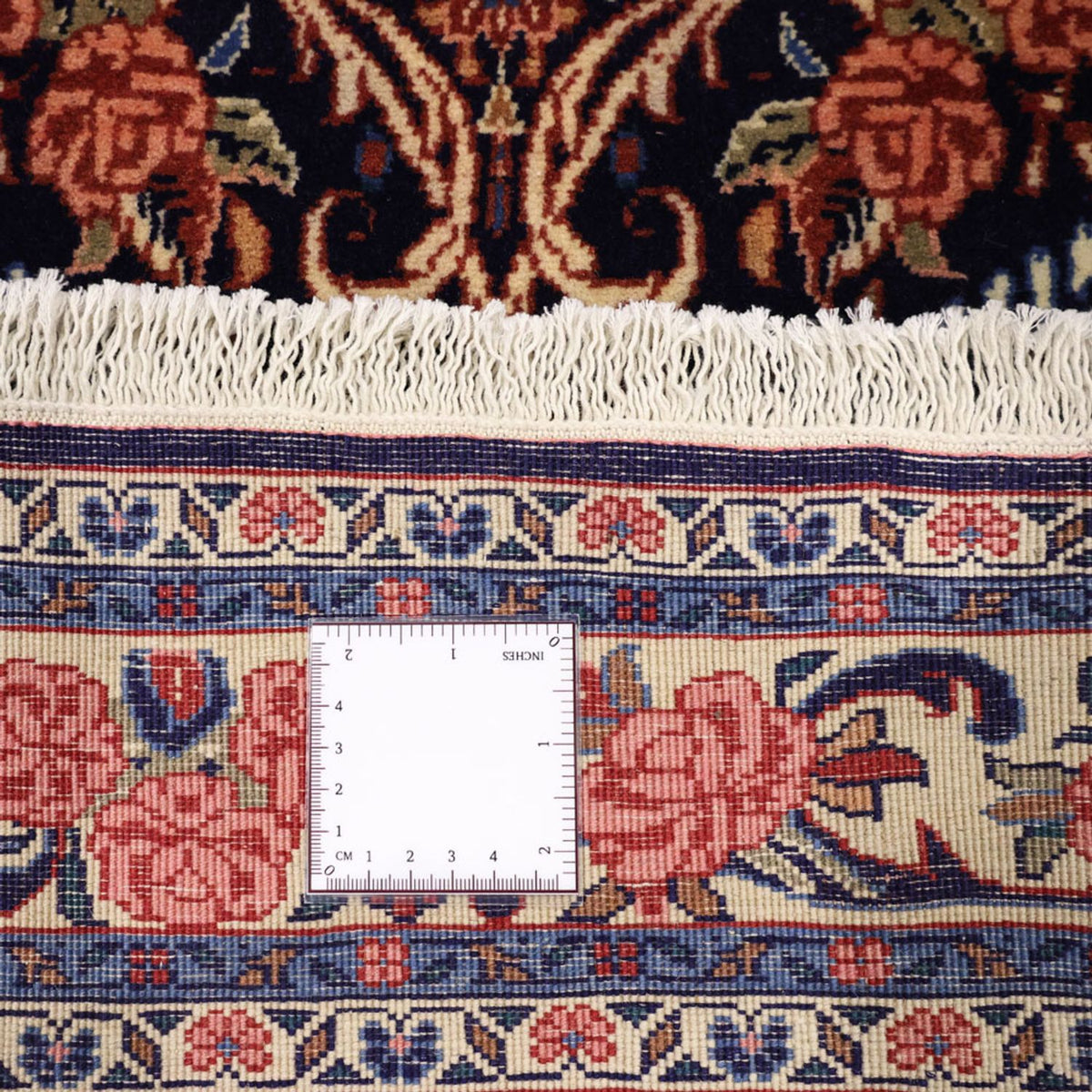 Perzisch tapijt - Bijar - Koninklijke - 161 x 113 cm - donkerblauw