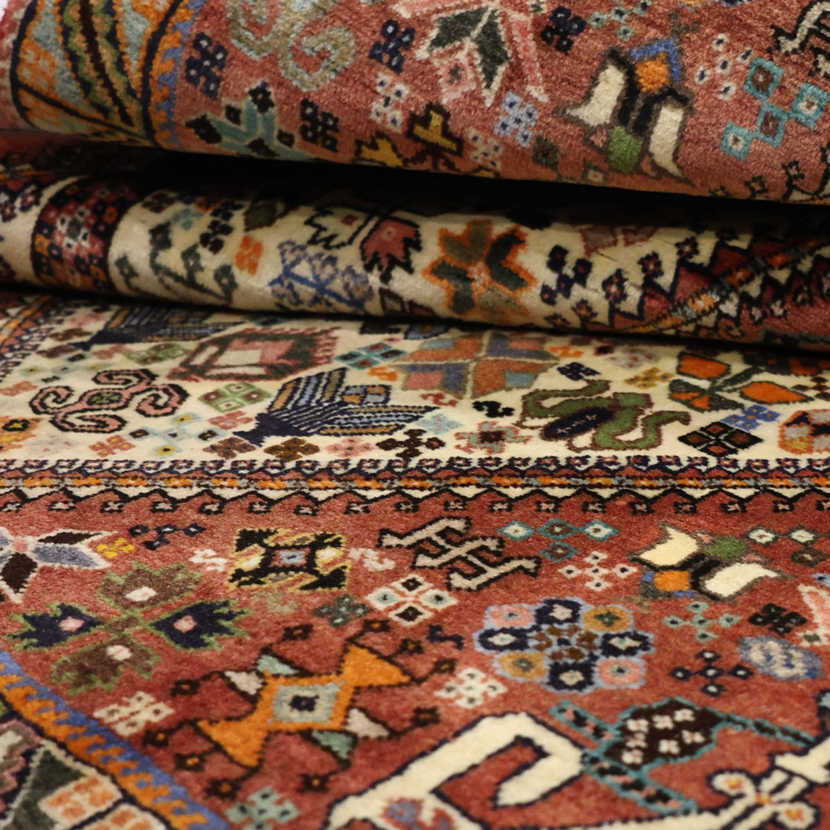 Perzisch Tapijt - Nomadisch - 147 x 102 cm - veelkleurig