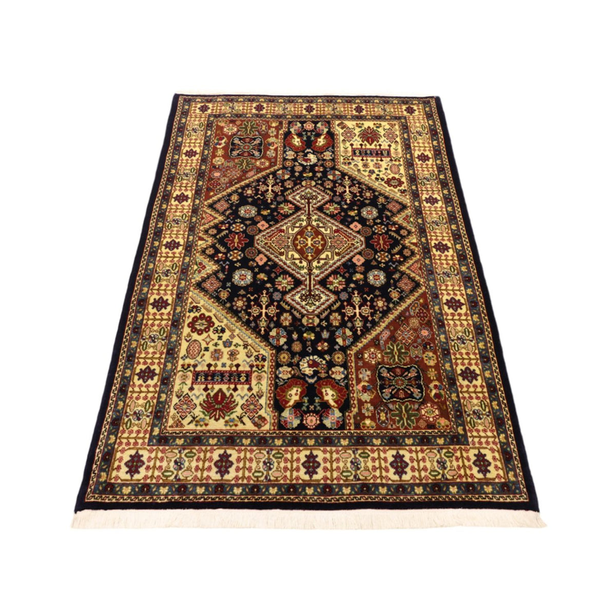 Perzisch tapijt - Tabriz - 144 x 97 cm - zand