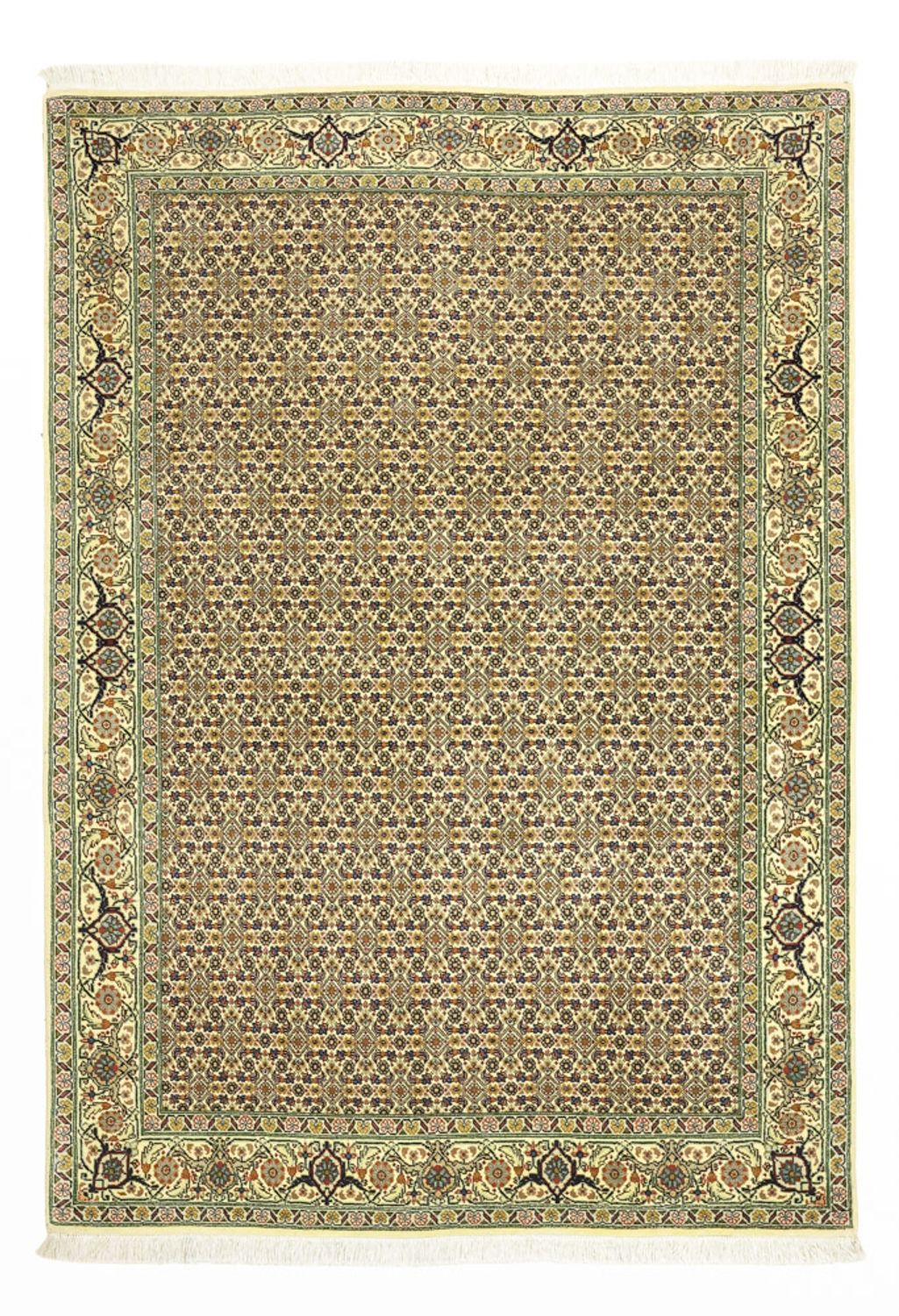 Perzisch tapijt - Tabriz - Royal - 147 x 101 cm - zand