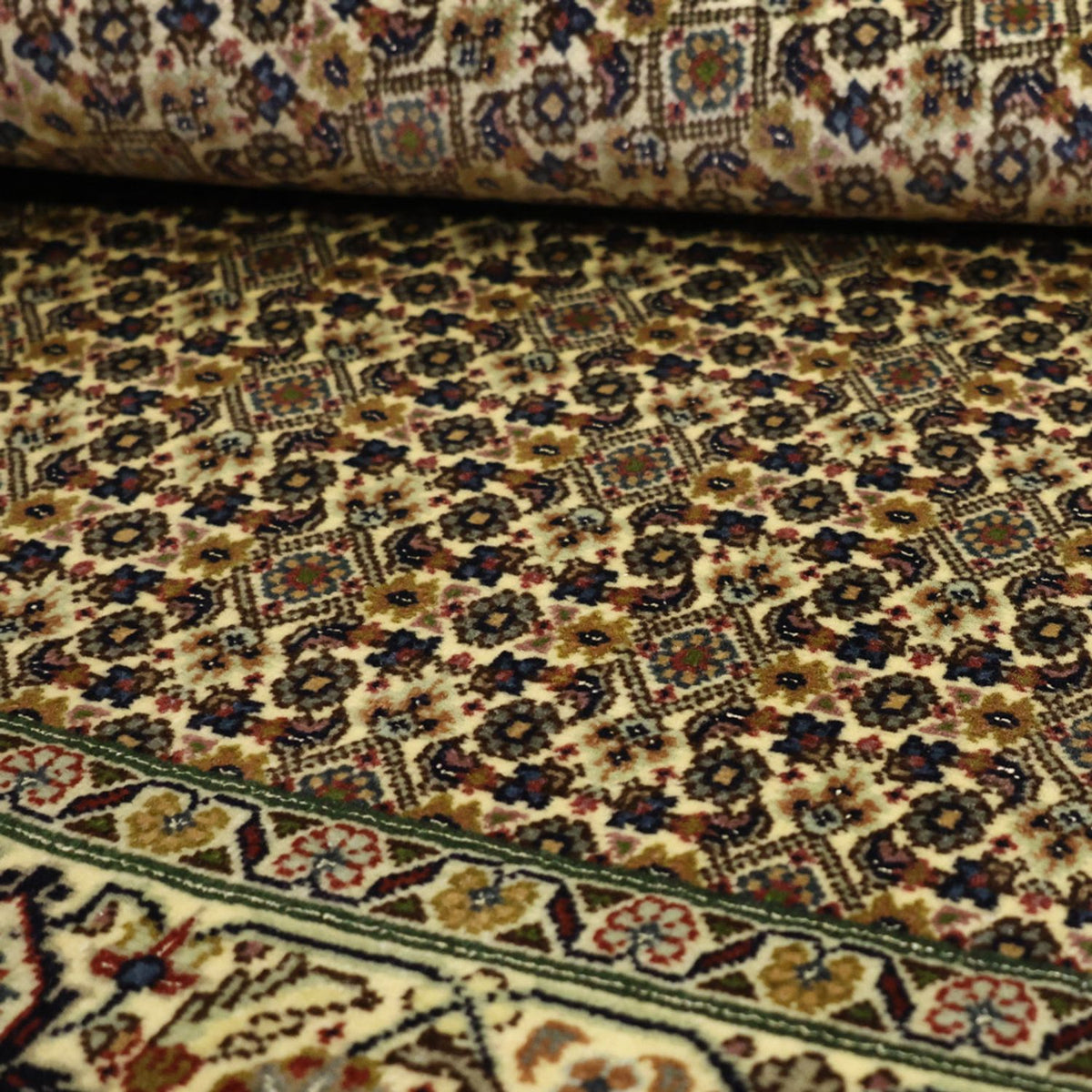 Perzisch tapijt - Tabriz - Royal - 147 x 101 cm - zand