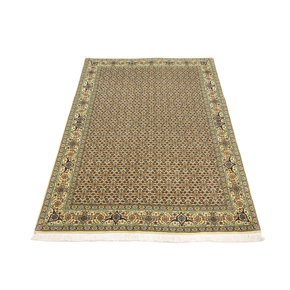 Perzisch tapijt - Tabriz - Royal - 147 x 101 cm - zand