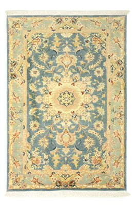 Perzisch tapijt - Tabriz - Royal - 118 x 81 cm - lichtblauw