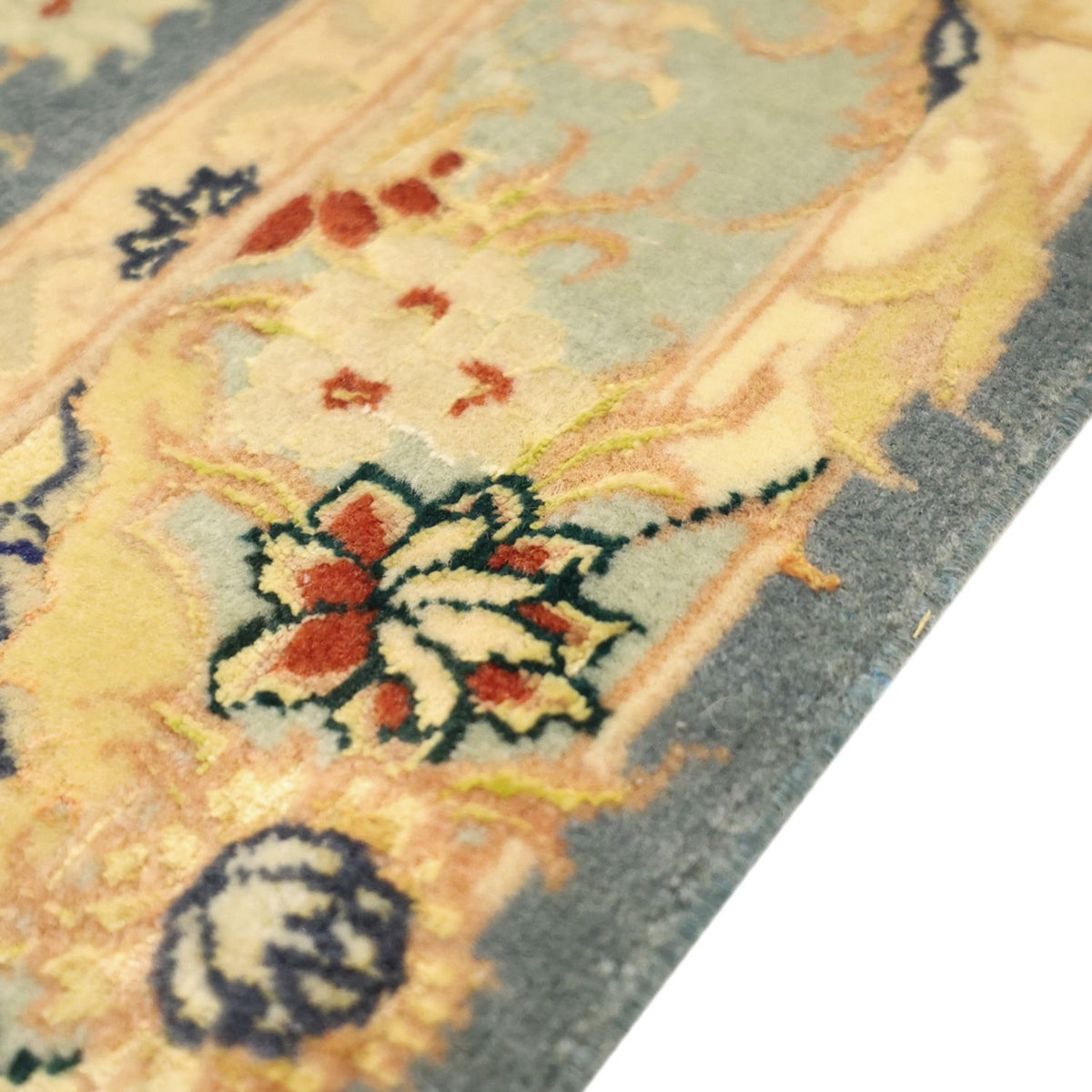 Perzisch tapijt - Tabriz - Royal - 118 x 81 cm - lichtblauw