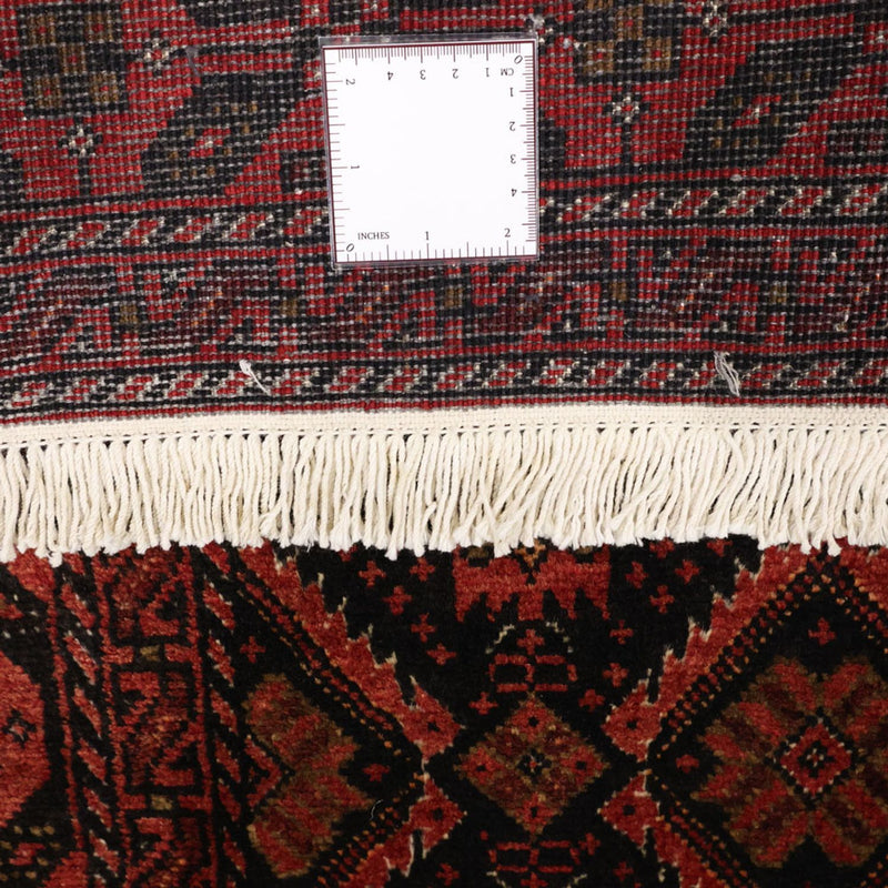 Loper Baluch tapijt - 205 x 105 cm - donkerrood