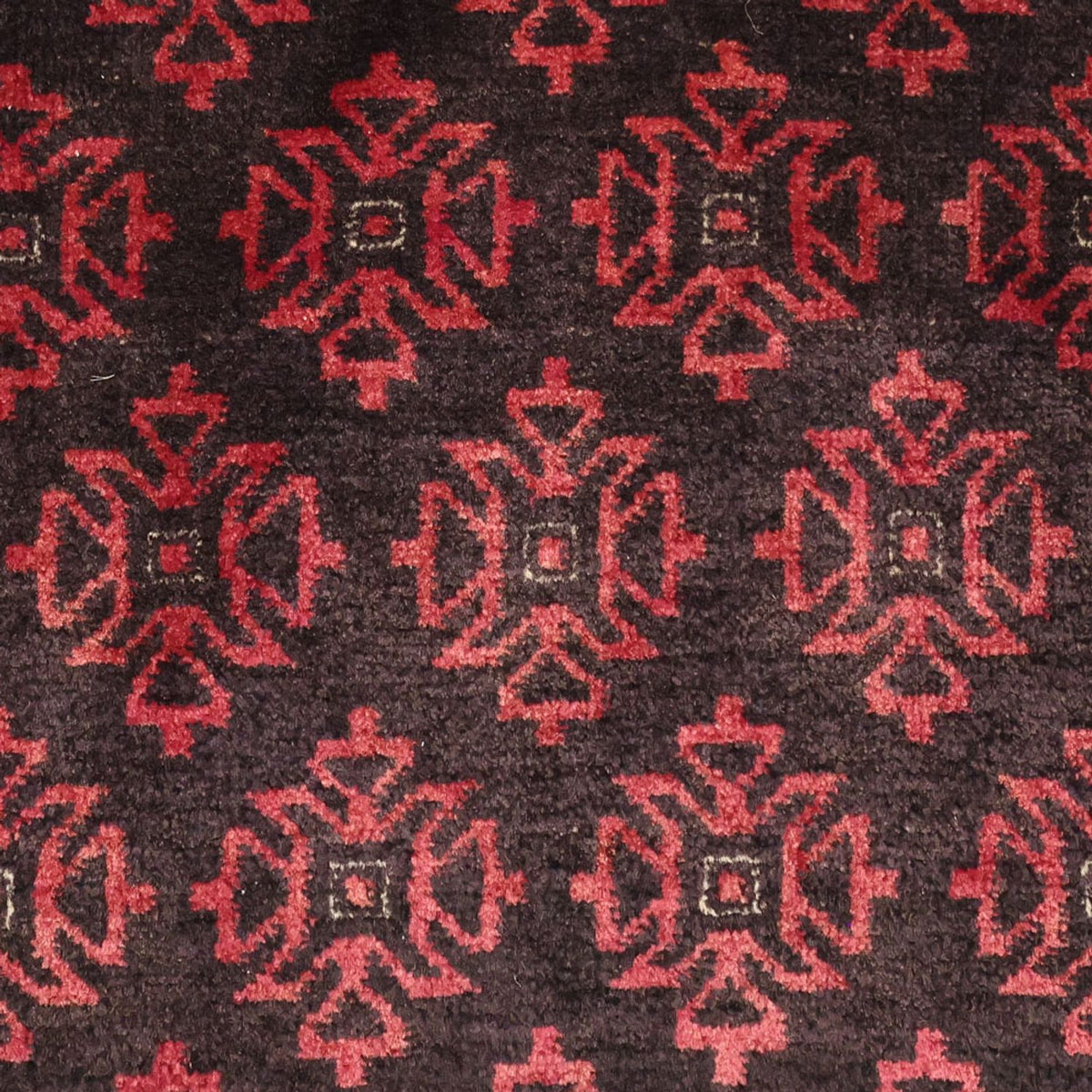 Loper Baluch tapijt - 207 x 111 cm - donkerblauw