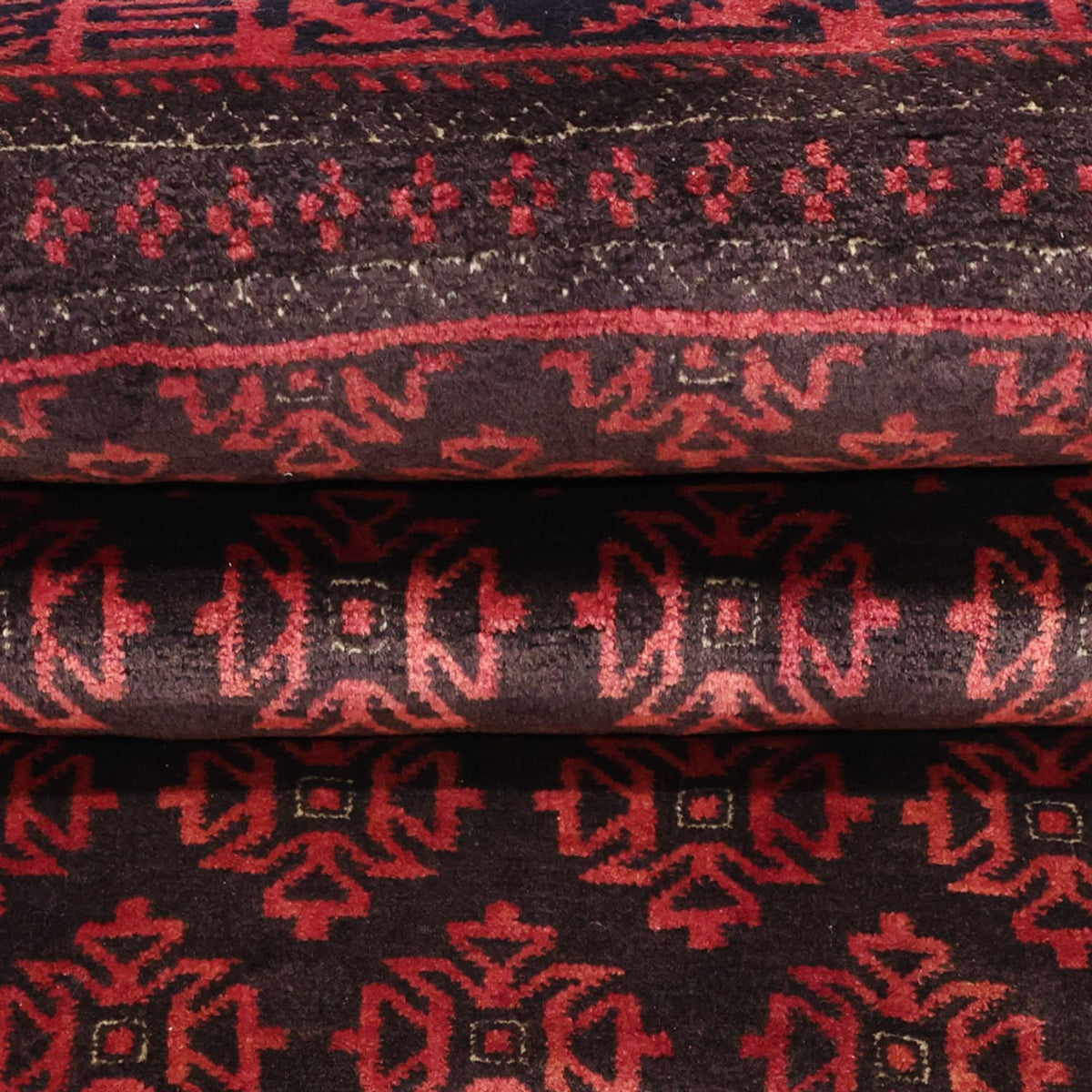 Loper Baluch tapijt - 207 x 111 cm - donkerblauw