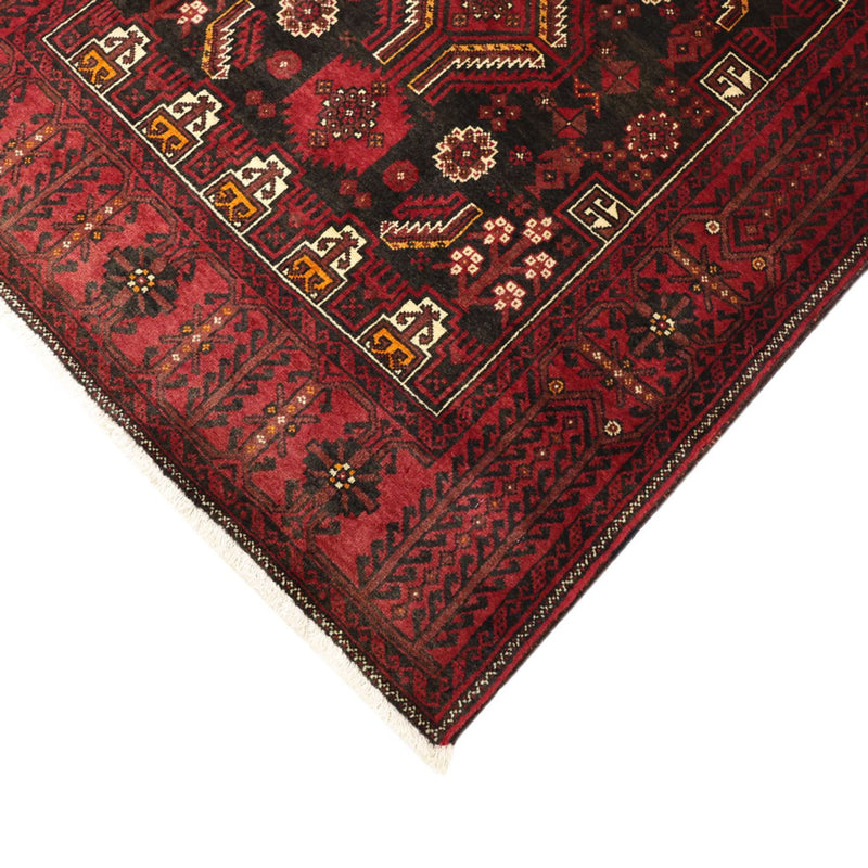 Loper Baluch tapijt - 210 x 105 cm - donkerrood