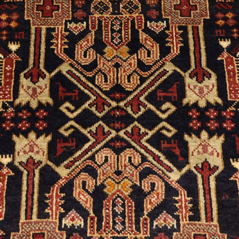 Loper Baluch tapijt - 193 x 100 cm - terracotta