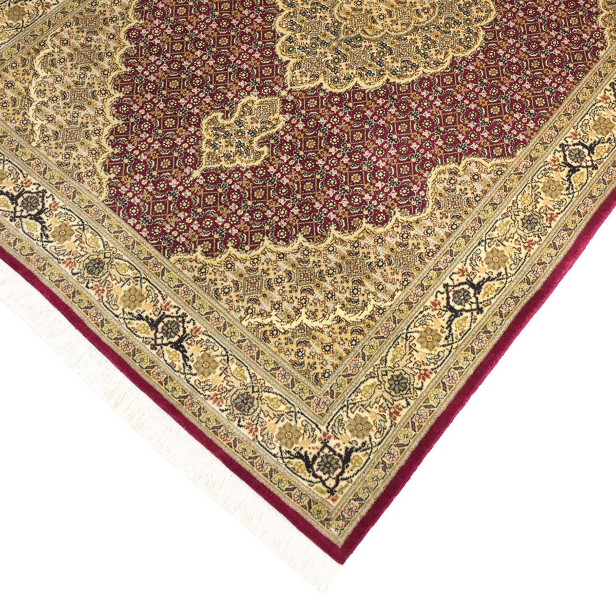 Perzisch tapijt - Tabriz - Royal - 149 x 99 cm - rood
