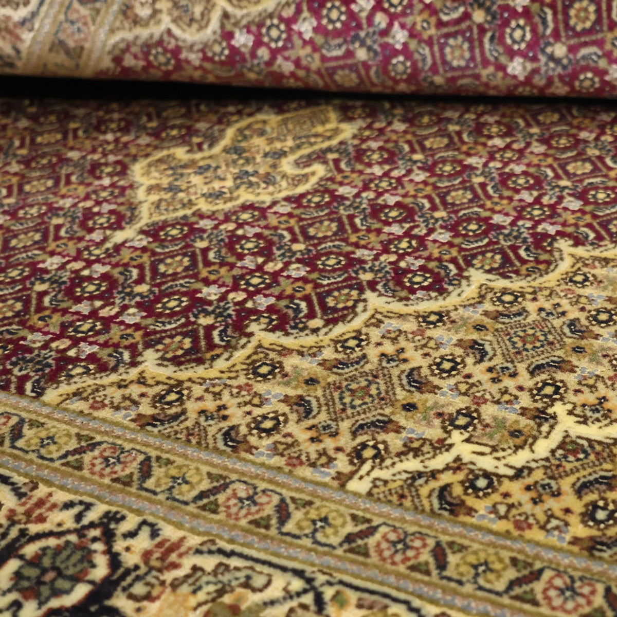 Perzisch tapijt - Tabriz - Royal - 149 x 99 cm - rood