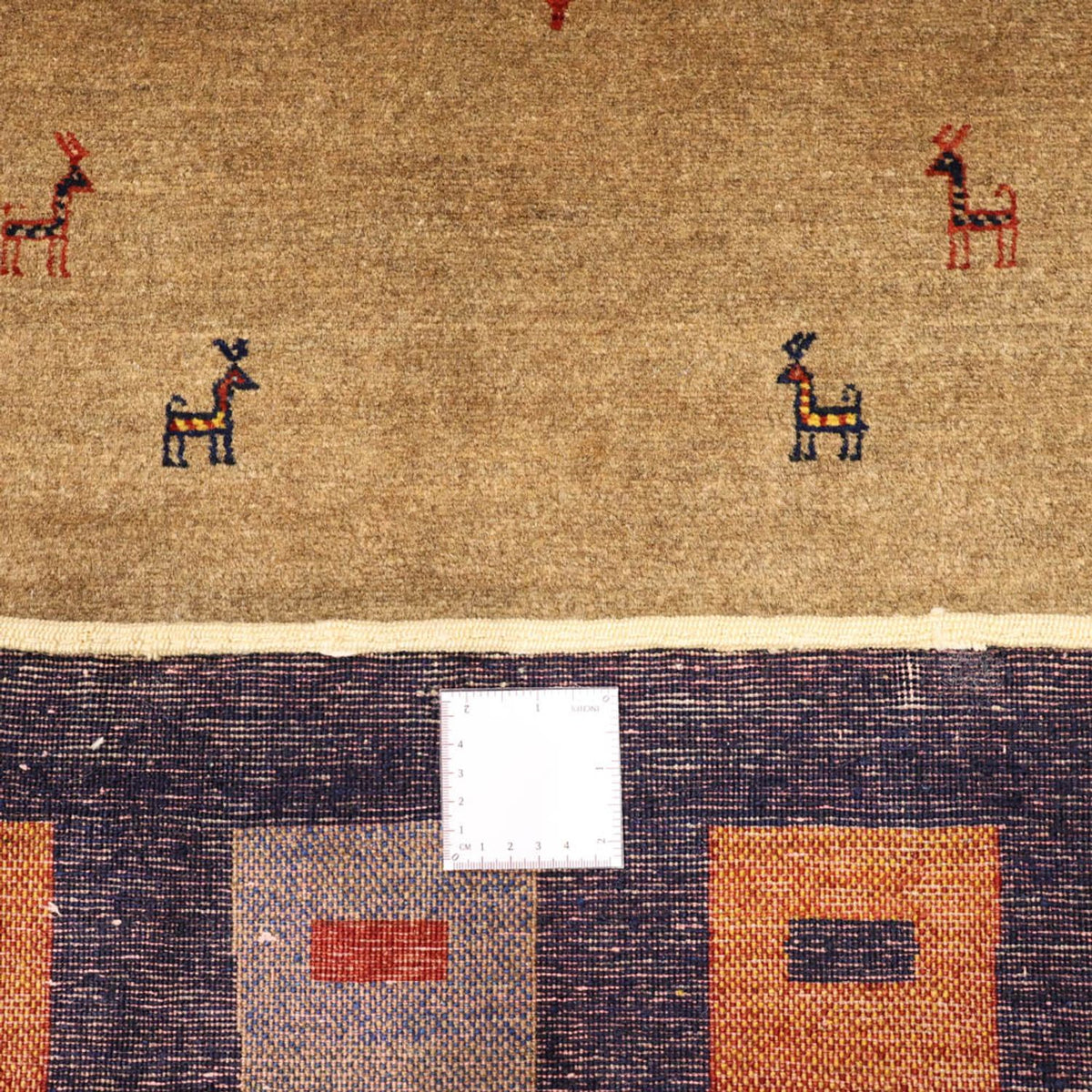 Gabbeh Tapijt - Loribaft Perzisch - 156 x 105 cm - veelkleurig