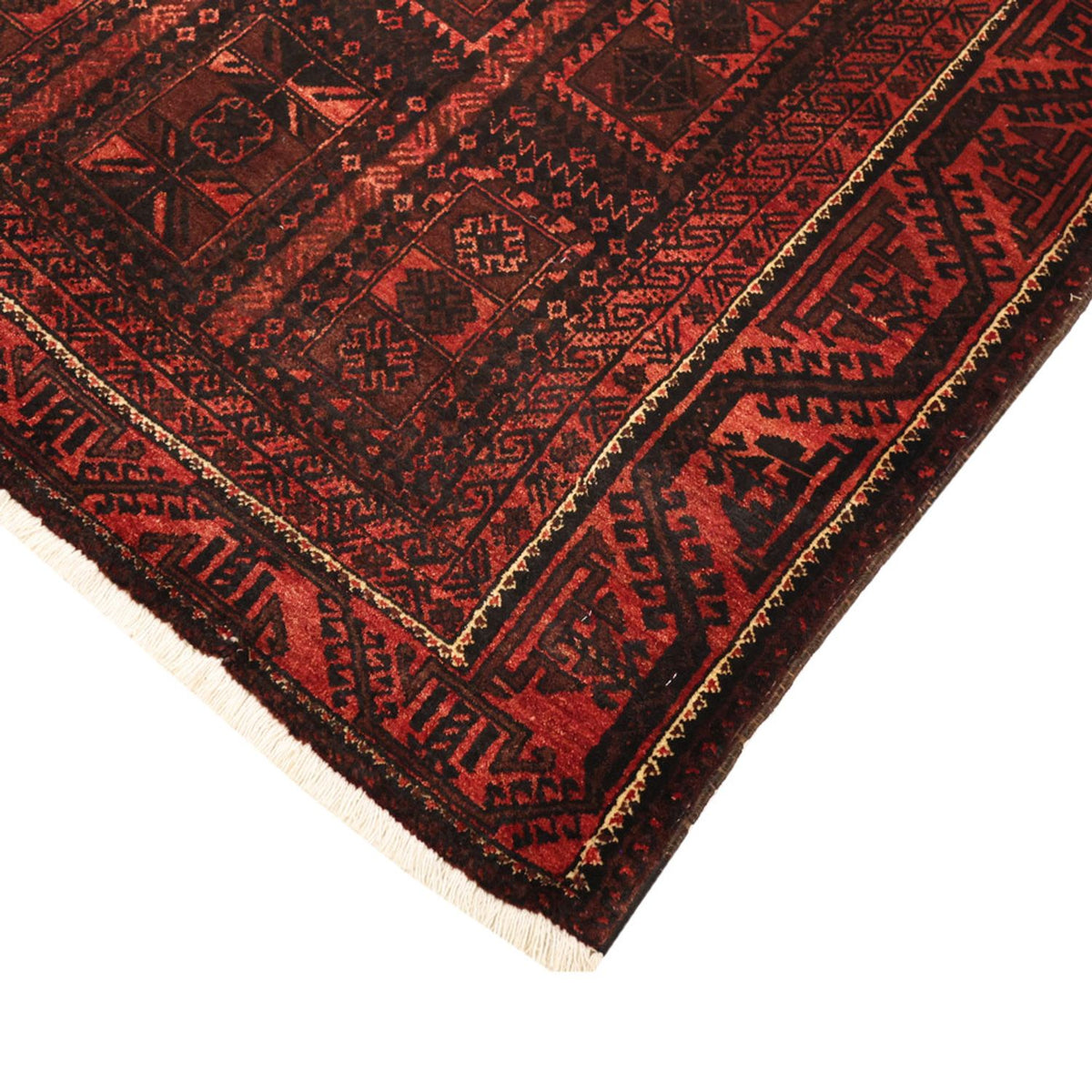 Baluch tapijt - 205 x 117 cm - donkerrood