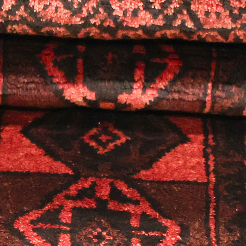 Baluch tapijt - 205 x 117 cm - donkerrood