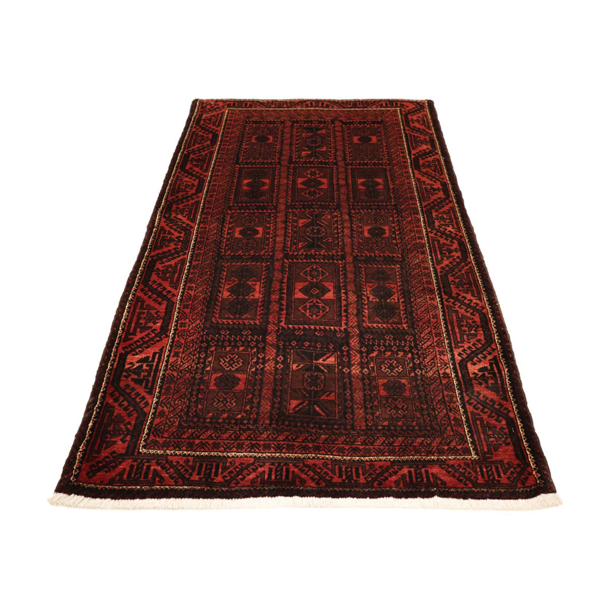 Baluch tapijt - 205 x 117 cm - donkerrood