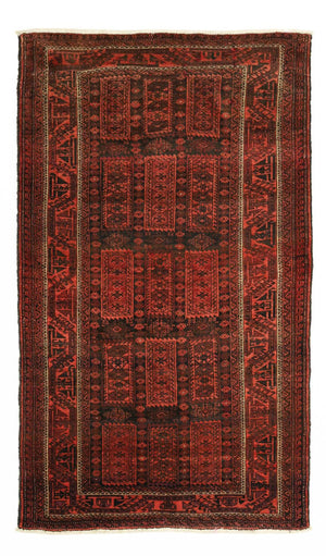 Baluch tapijt - 188 x 113 cm - donkerrood