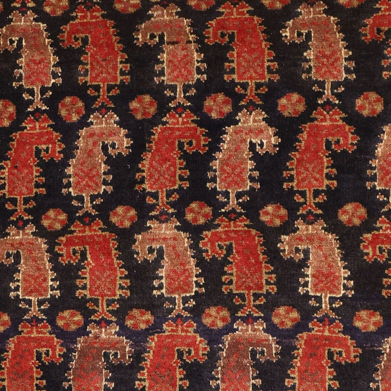 Loper Baluch tapijt - 212 x 102 cm - donker beige