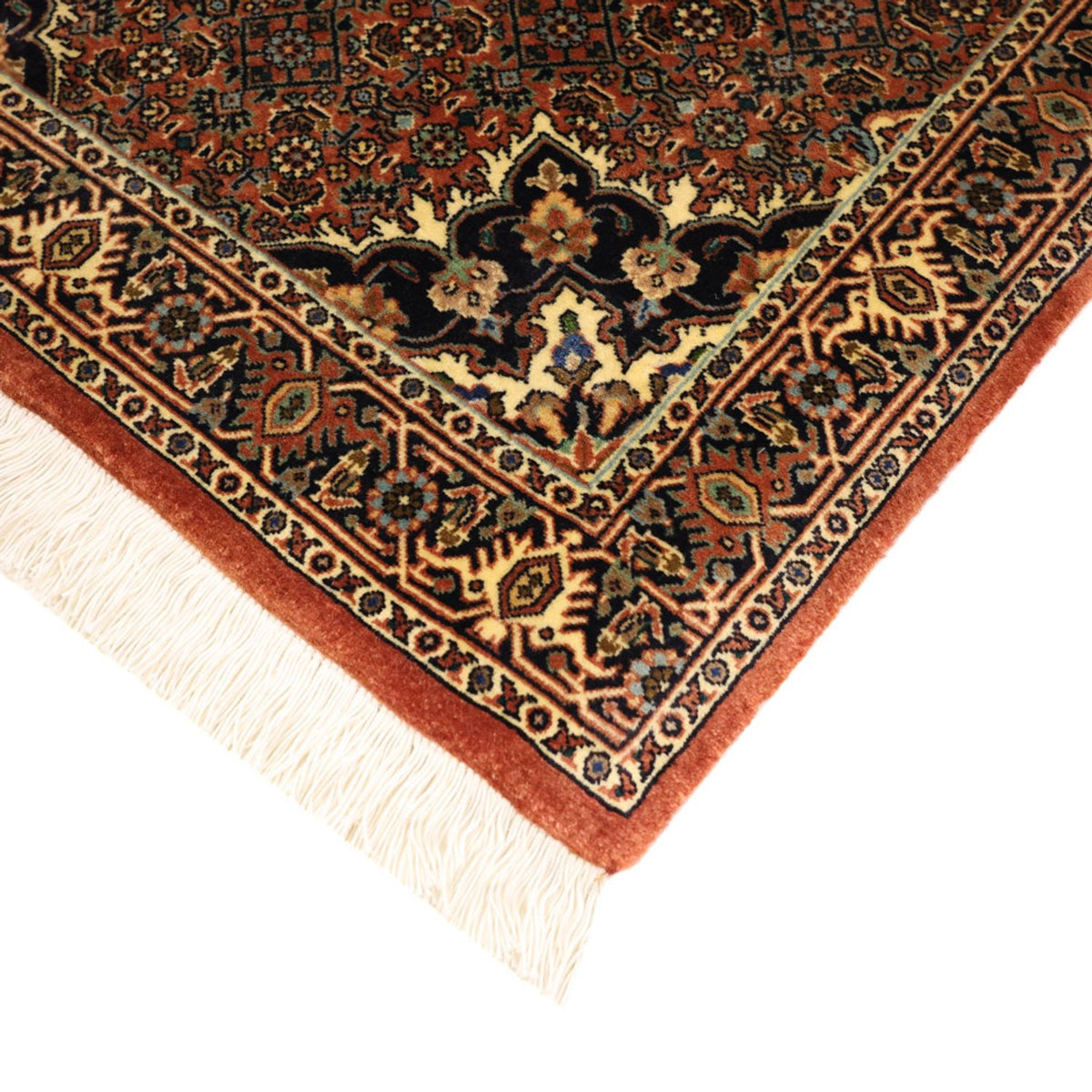 Perzisch tapijt - Bijar - 139 x 72 cm - donker beige