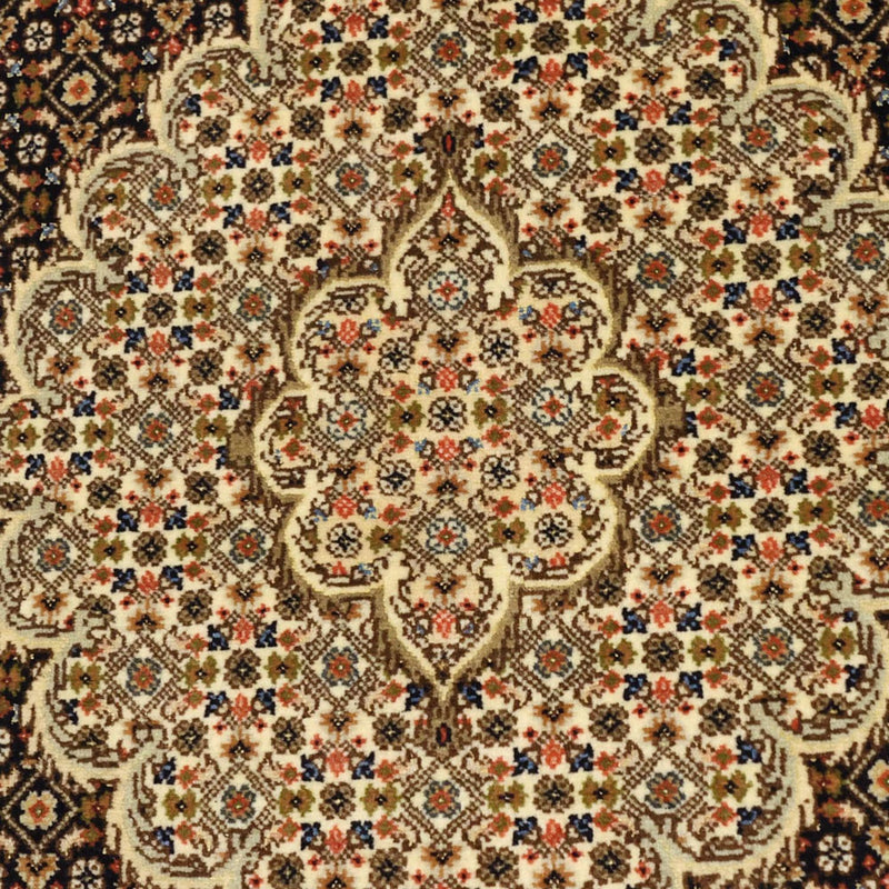Perzisch tapijt - Tabriz - Royal - 154 x 102 cm - donker beige