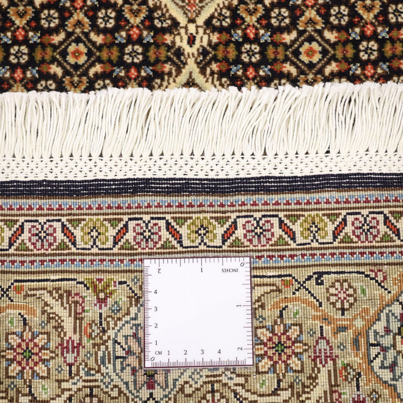 Perzisch tapijt - Tabriz - Royal - 154 x 102 cm - donker beige