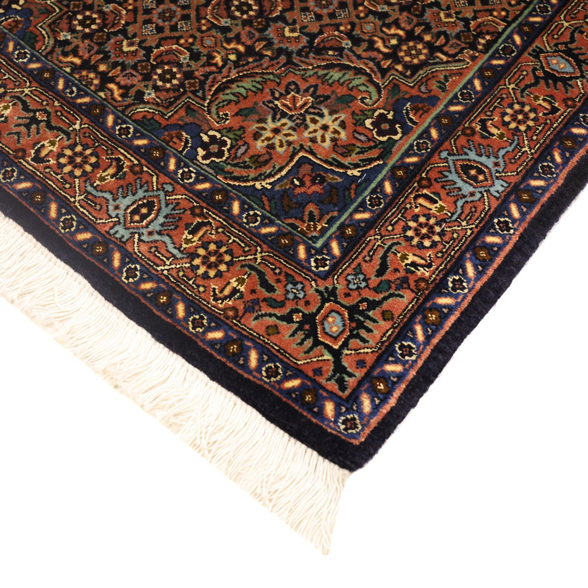 Perzisch tapijt - Bijar - 147 x 69 cm - donker beige
