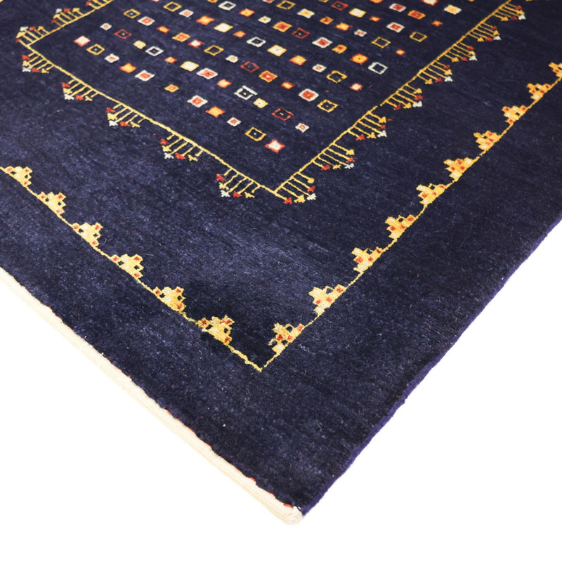 Gabbeh Tapijt - Kashkuli Perzisch - 119 x 81 cm - donkerblauw
