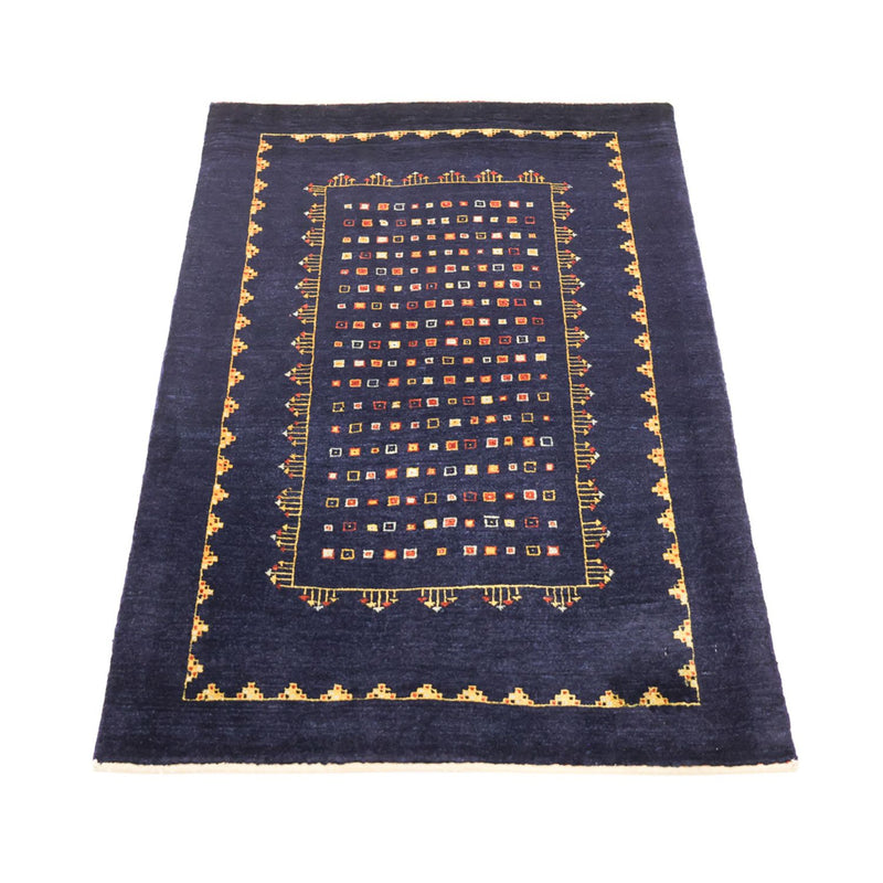 Gabbeh Tapijt - Kashkuli Perzisch - 119 x 81 cm - donkerblauw