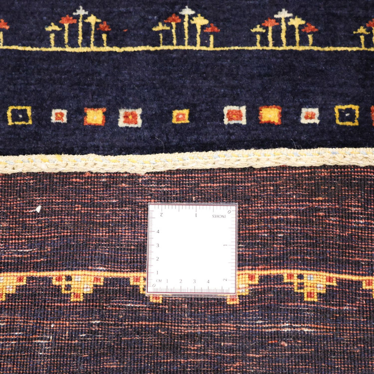 Gabbeh Tapijt - Kashkuli Perzisch - 119 x 81 cm - donkerblauw
