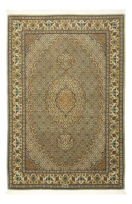 Perzisch tapijt - Tabriz - Royal - 149 x 100 cm - olijfgroen